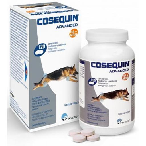 COSEQUIN HA PARA PERRO 250 COMPRIMIDOS suplemento nutricional para perros con problemas articulares Ecuphar