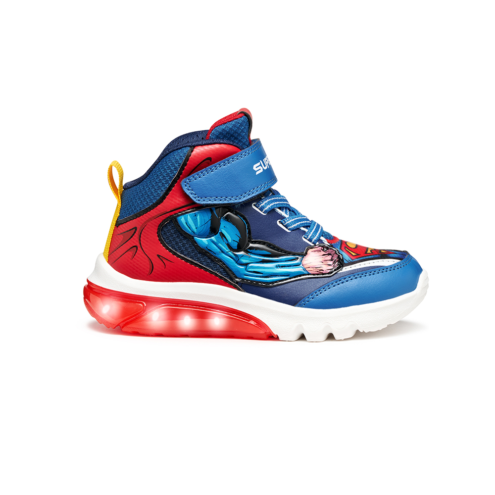Zapatillas Geox modelo J56Lbf C0200 J Ciberdron en color Azul