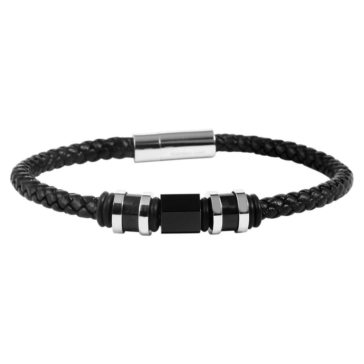 Akzent® Pulsera em Pele Genuína