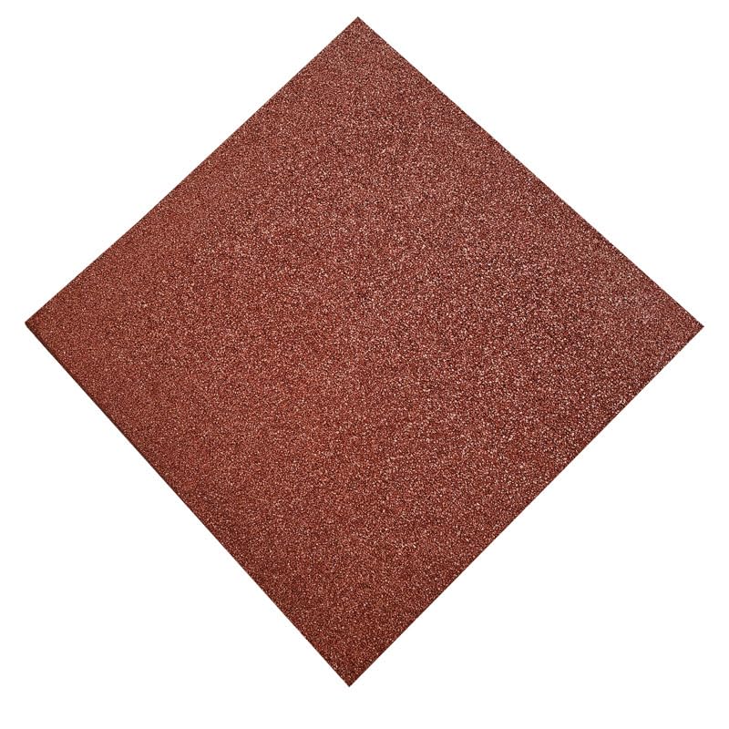 Arquiservi - Loseta de Caucho 50x50x40 mm Rojo - Antideslizante y Aislante. Ideal para Fitness, Yoga y Funcionales