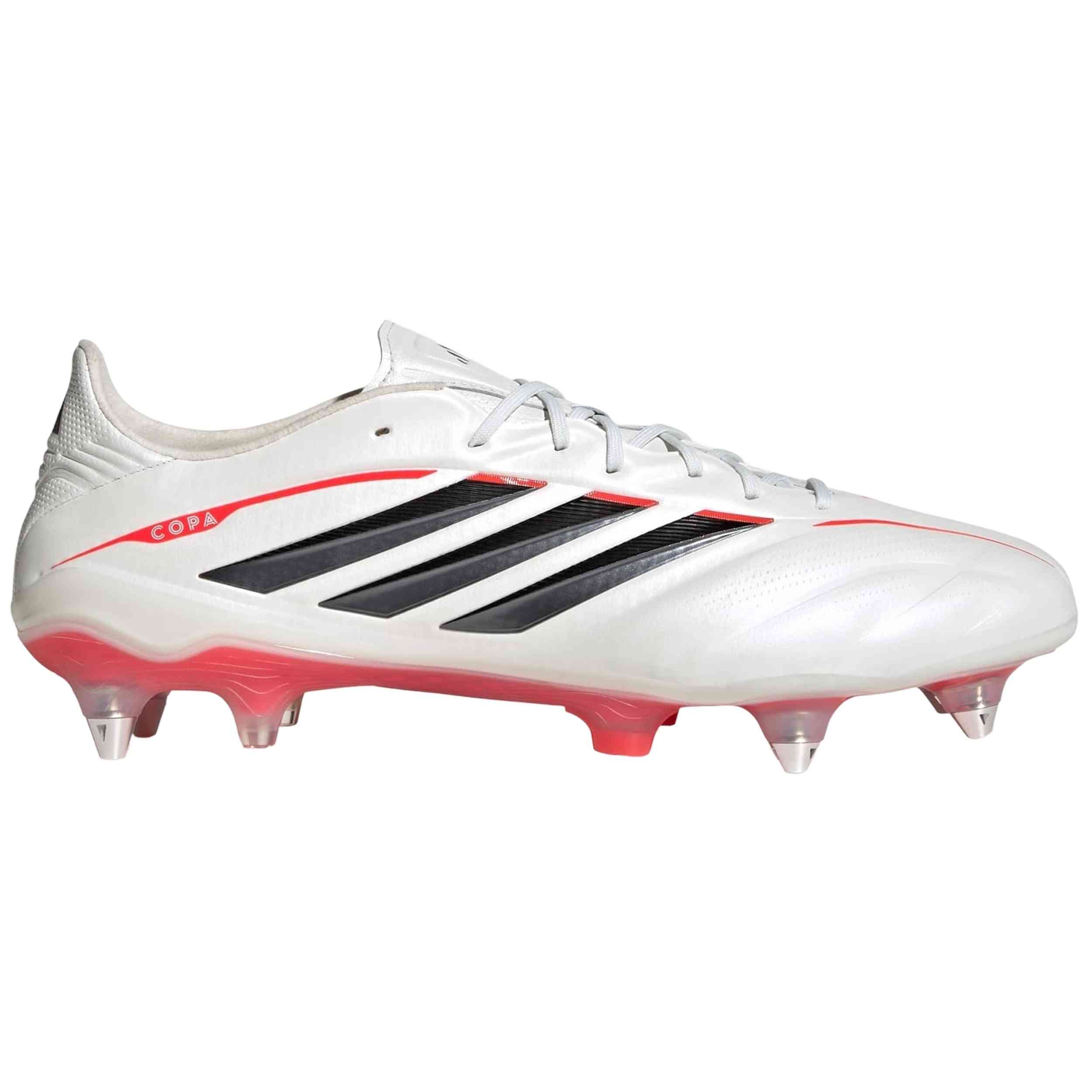 Botas De Futbol Adidas modelo Copa Pure IV Elite "Zero Metalic / Core Black / Lucid Red" para hombre y mujer en color Blanco