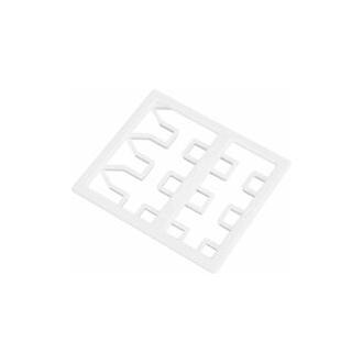 CA Cortador de bordes para pasteles de fondant y molde de impresión, herramienta para decorar y hornear