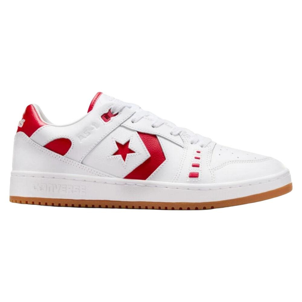 Zapatillas Blancas y Rojas Converse AS-1 Pro con suela exterior de espiga