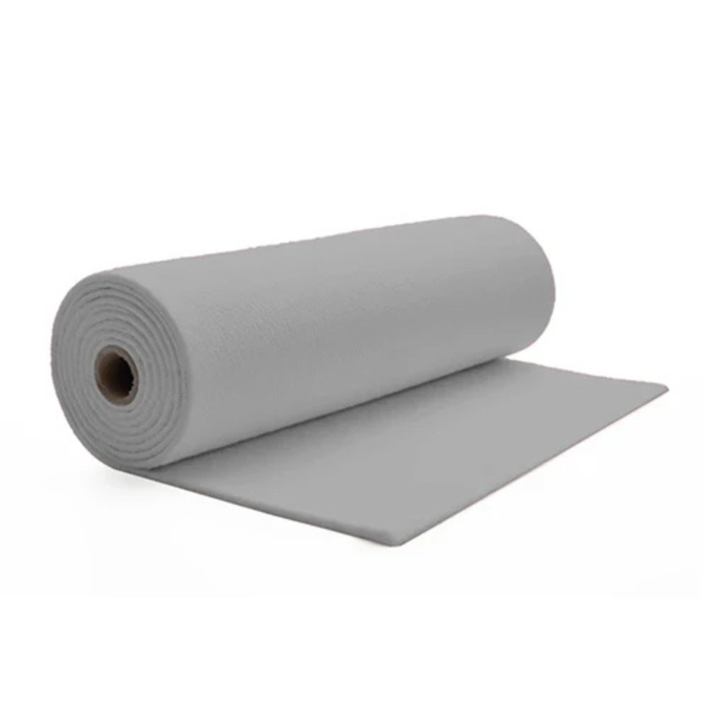 Arquiservi - Moqueta Ferial Gris Perlado Ignífuga en Rollo – Ideal para Eventos, Ferias y Stands