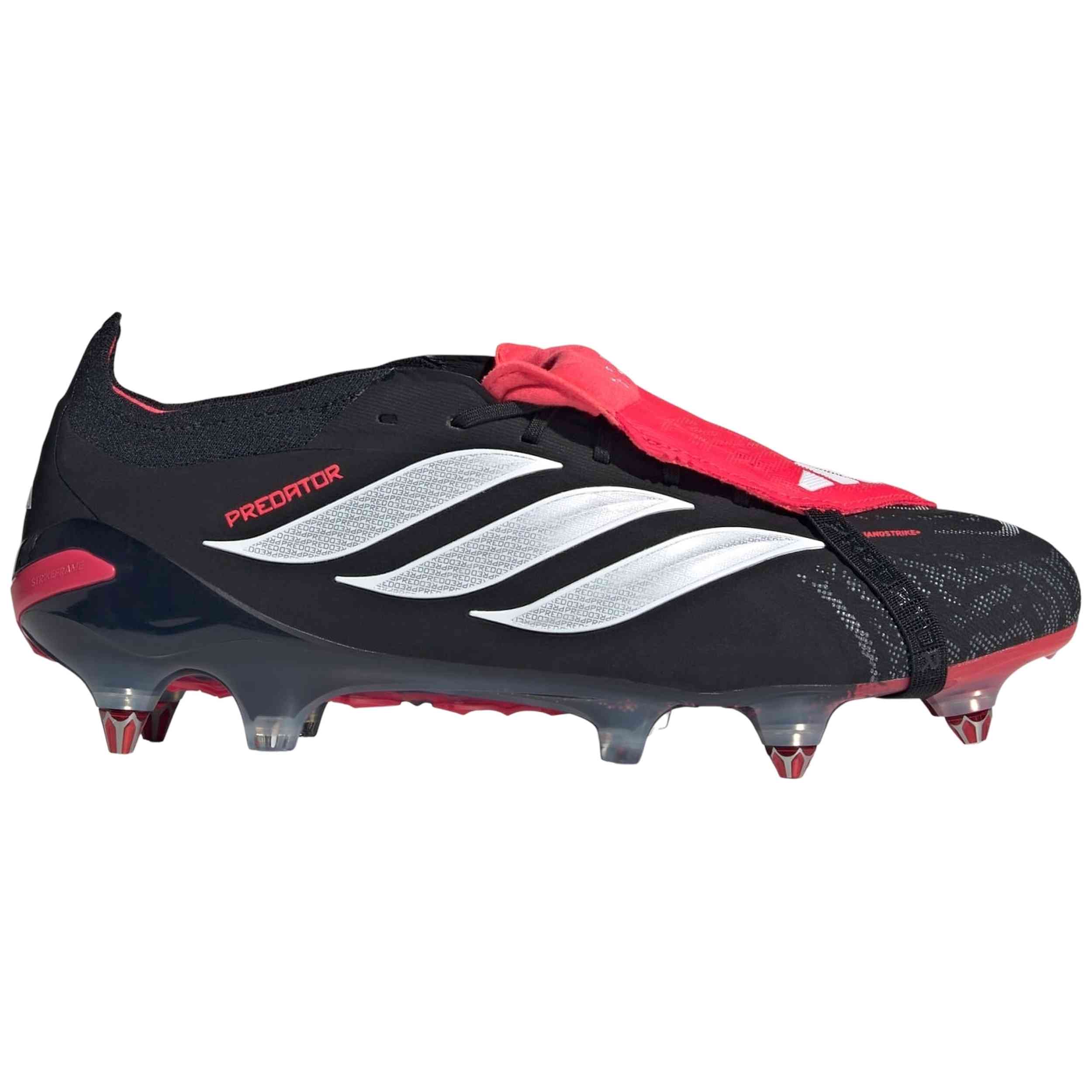 Bol Adidas modelo Predator Elite Fold Over Tongue Soft Ground Football Boots para hombre y mujer en color Negro
