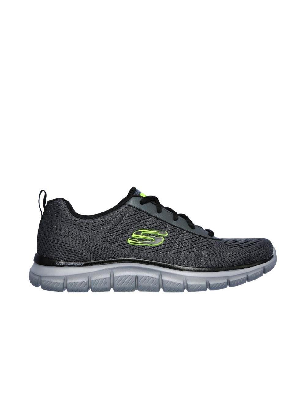 Skechers TRACK MOULTON - Zapatilla Hombre Cómodos y Modernos