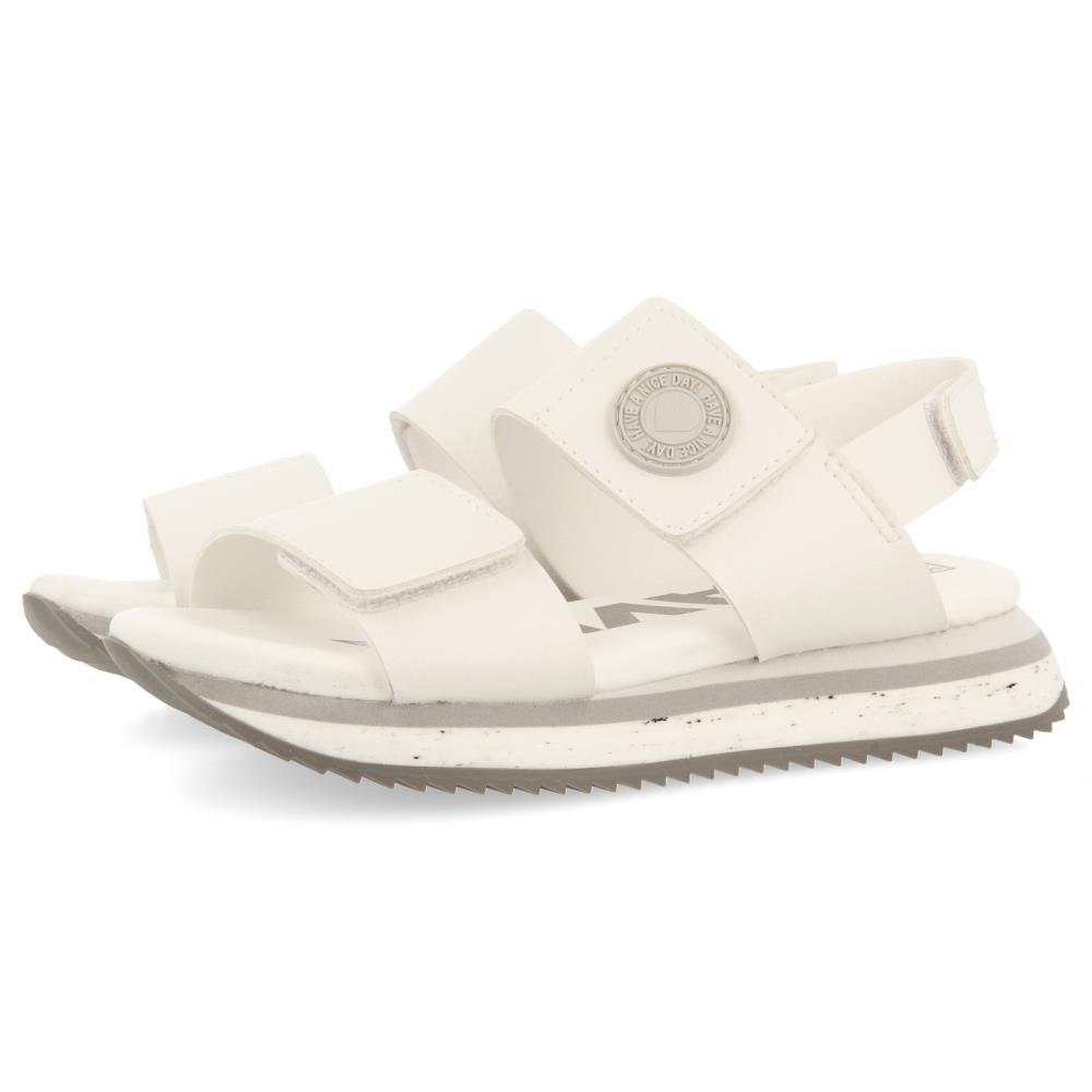 Sandalias Gioseppo modelo 71007- Furnari en color Blanco
