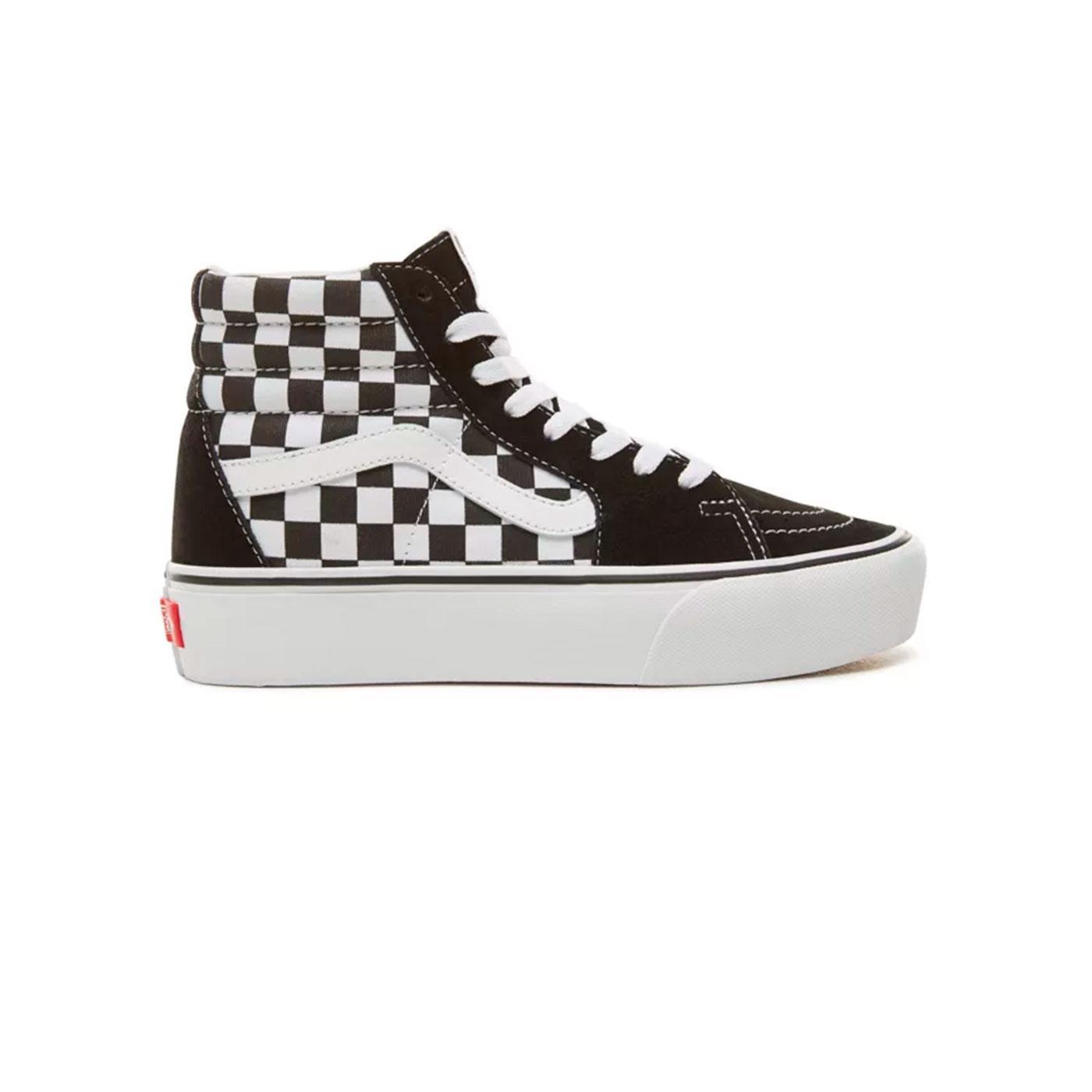 Zapatilla Mujer Vans Sk8-Hi Plataforma 2.0 Cuadros