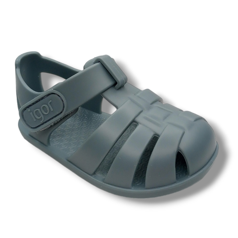 Igor Sandalia Cerrada Cangrejera Respetuosa NEMO SOLID S10324-225 OCEAN calzado niños Summer De Agua ROYALE CORDONETS