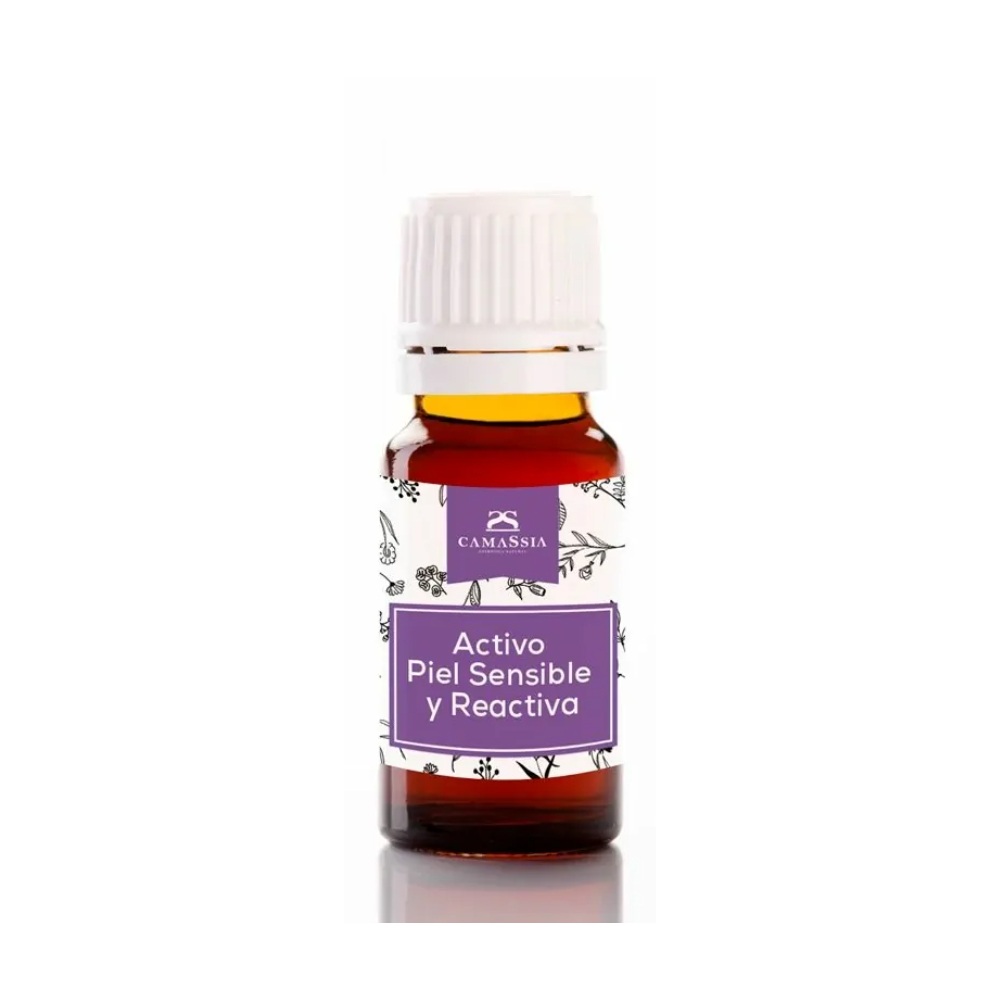 Camassia Activo Piel Sensible y Reactiva | Principios activos naturales | Limita las secuelas inflamatorias de forma natural
