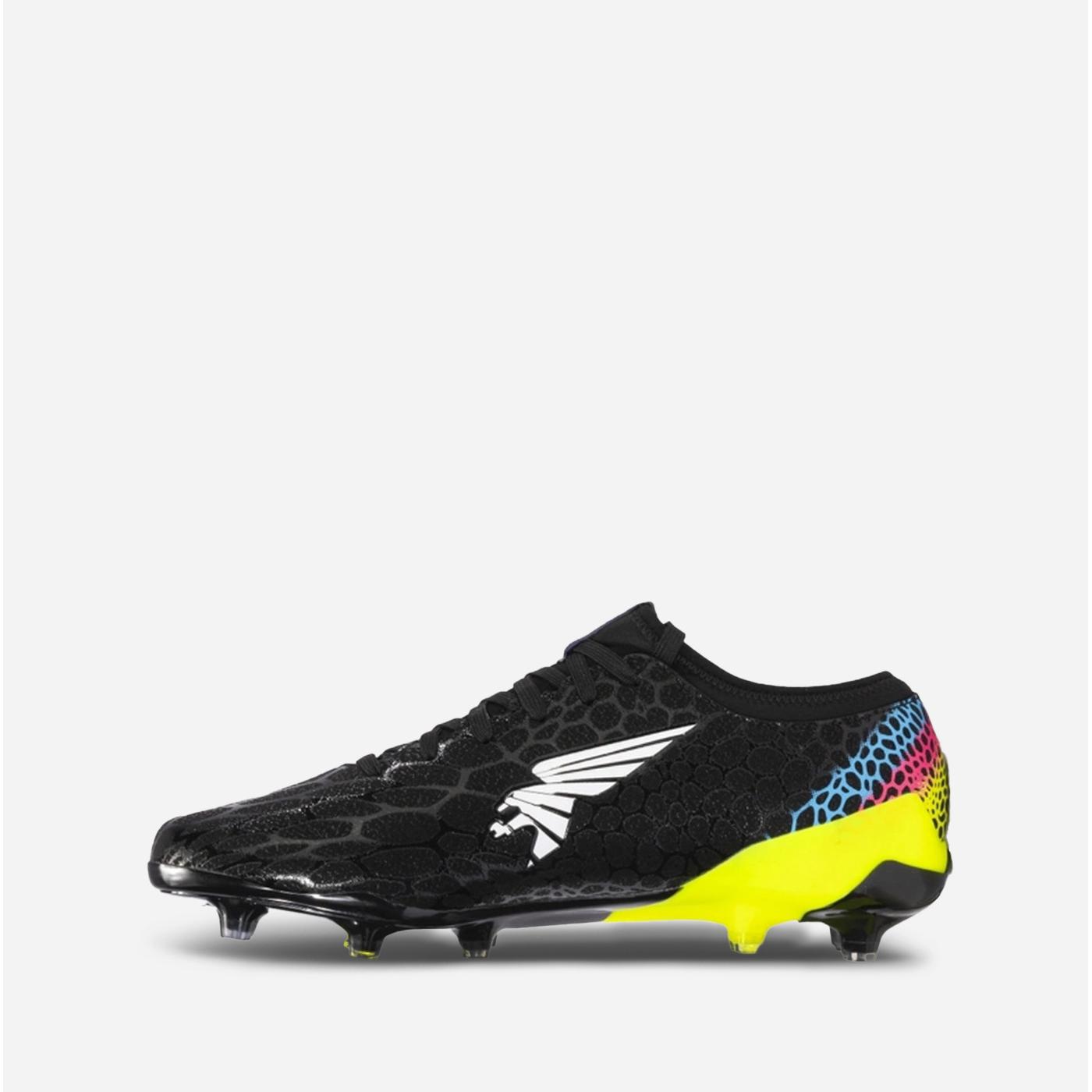JOMA BOTAS FUTBOL GOL 2401BLACK LEMON FLUOR COLOR NEGRO CON AMARILLO