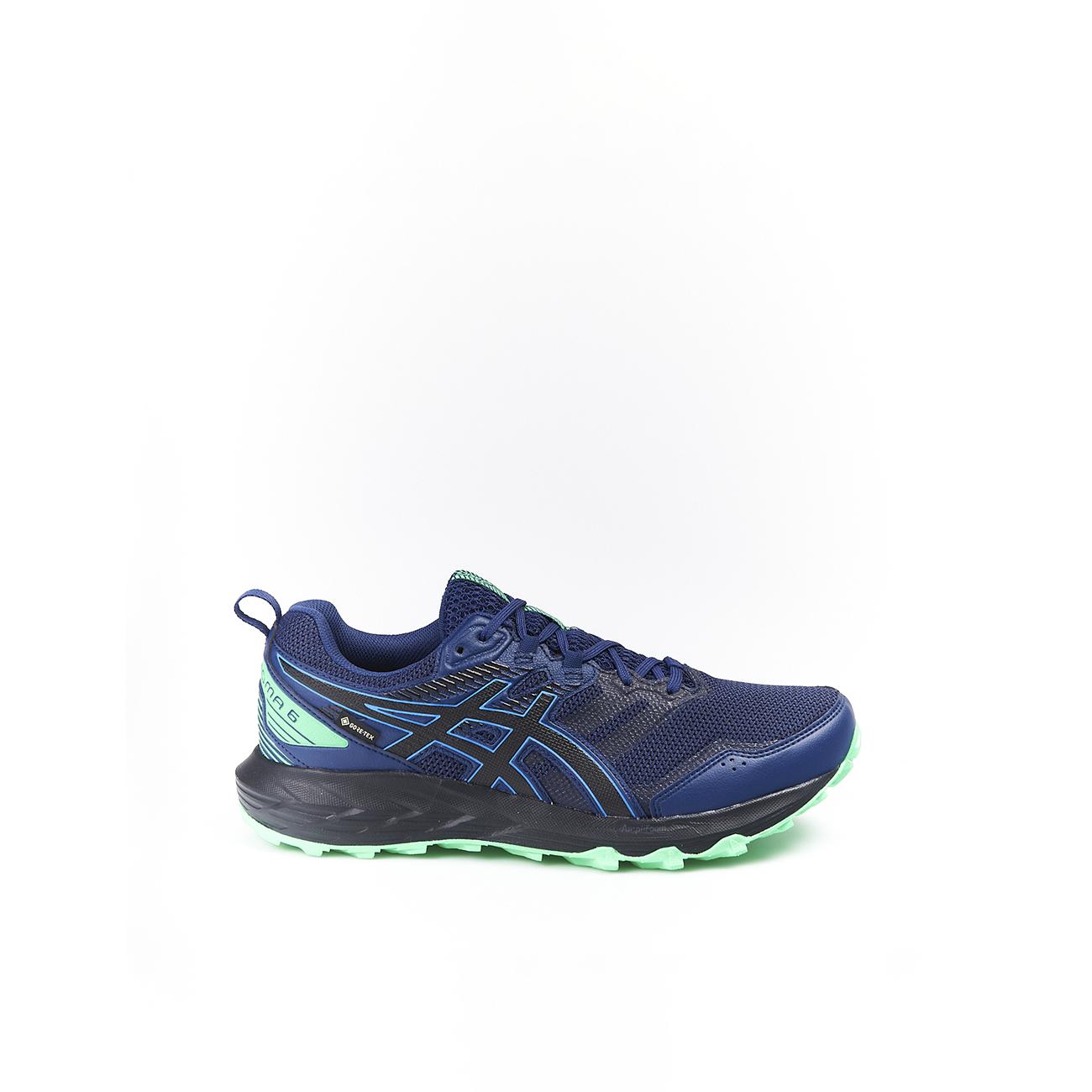 Zapatillas deportivas para hombre Asics Gel Sonoma 6 GTX 1011B048-400 Negro Azul Verde