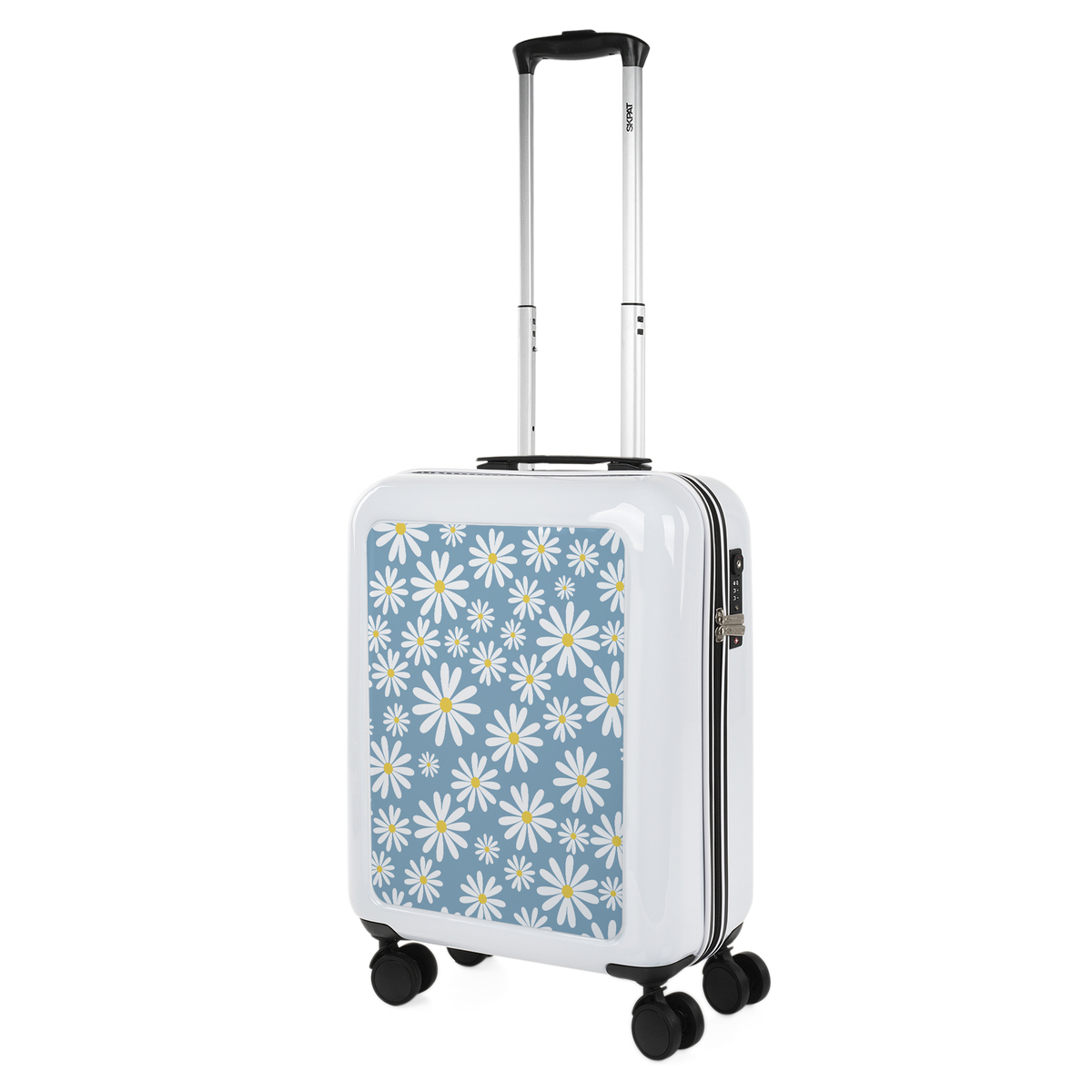 Skpat - Skpat Maletas De Viaje Cabina 55X40x20 Equipaje De Mano Avion Trolley Cabina Duradero Ligero Ruedas Silenciosas. Candado De Combinacion TSA