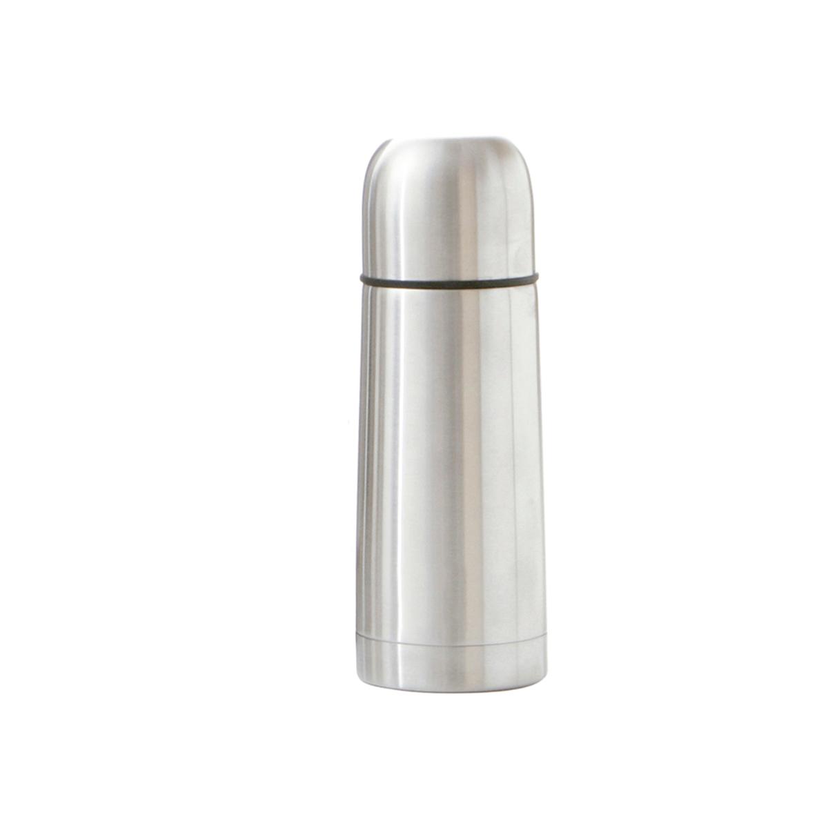 Termo QUID Xylon acero inoxidable 0,35L, 0,5L, 0,75L y 1L - Doble pared isotérmica - Tapa rosca con vaso integrado - Ideal para café, té o infusiones - Mantiene temperatura horas - Resistente, práctico y portátil para oficina, viajes o excursiones