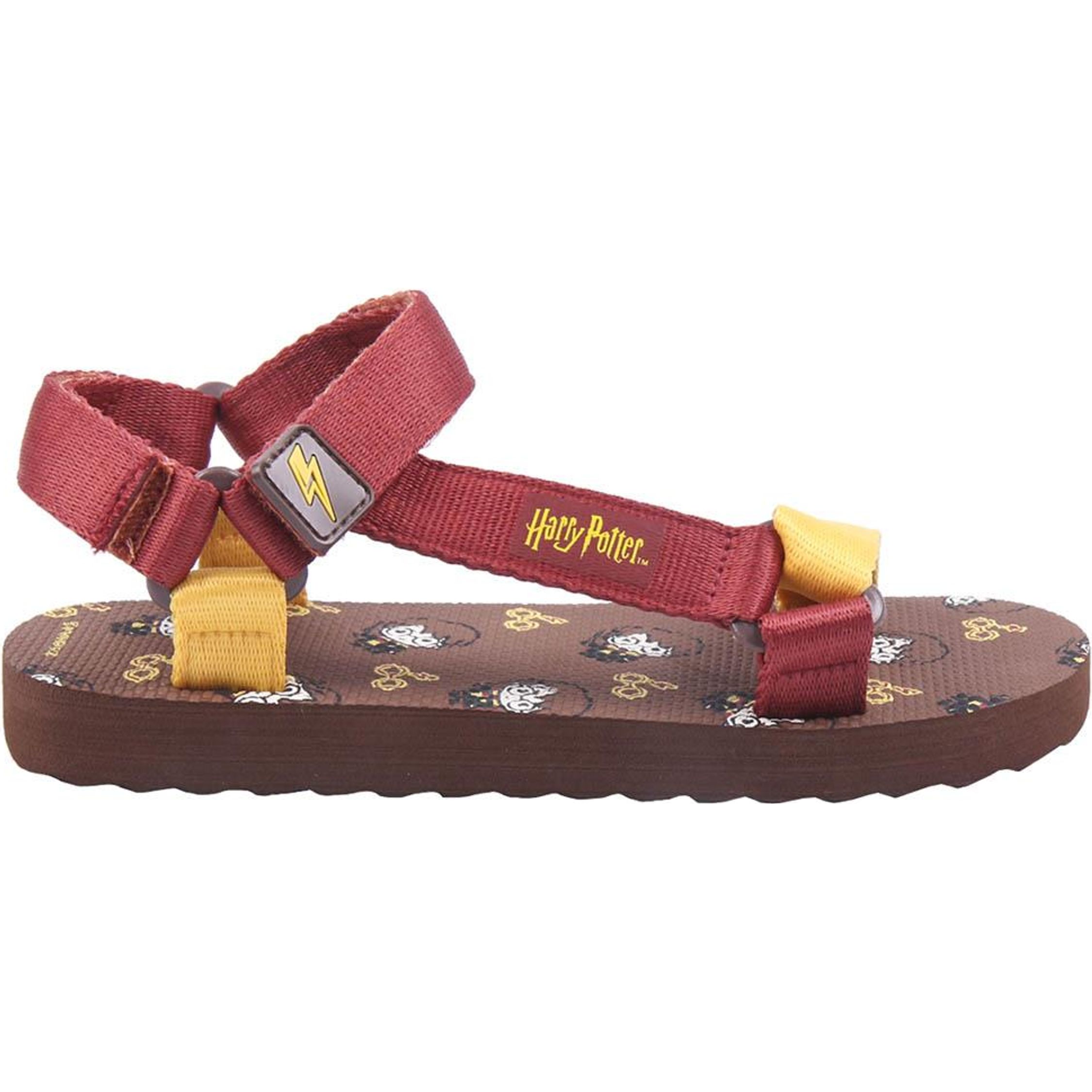 CERDÁ LIFE'S LITTLE MOMENTS - Sandalias Casual Velcro HARRY POTTER RED - Sandalias Infantiles Diseño Único y Licencia Oficial - Sandalias Niños Máximo Confort y Seguridad para los Pies - Sandalias Estilo y Versatilidad Niños y Niñas