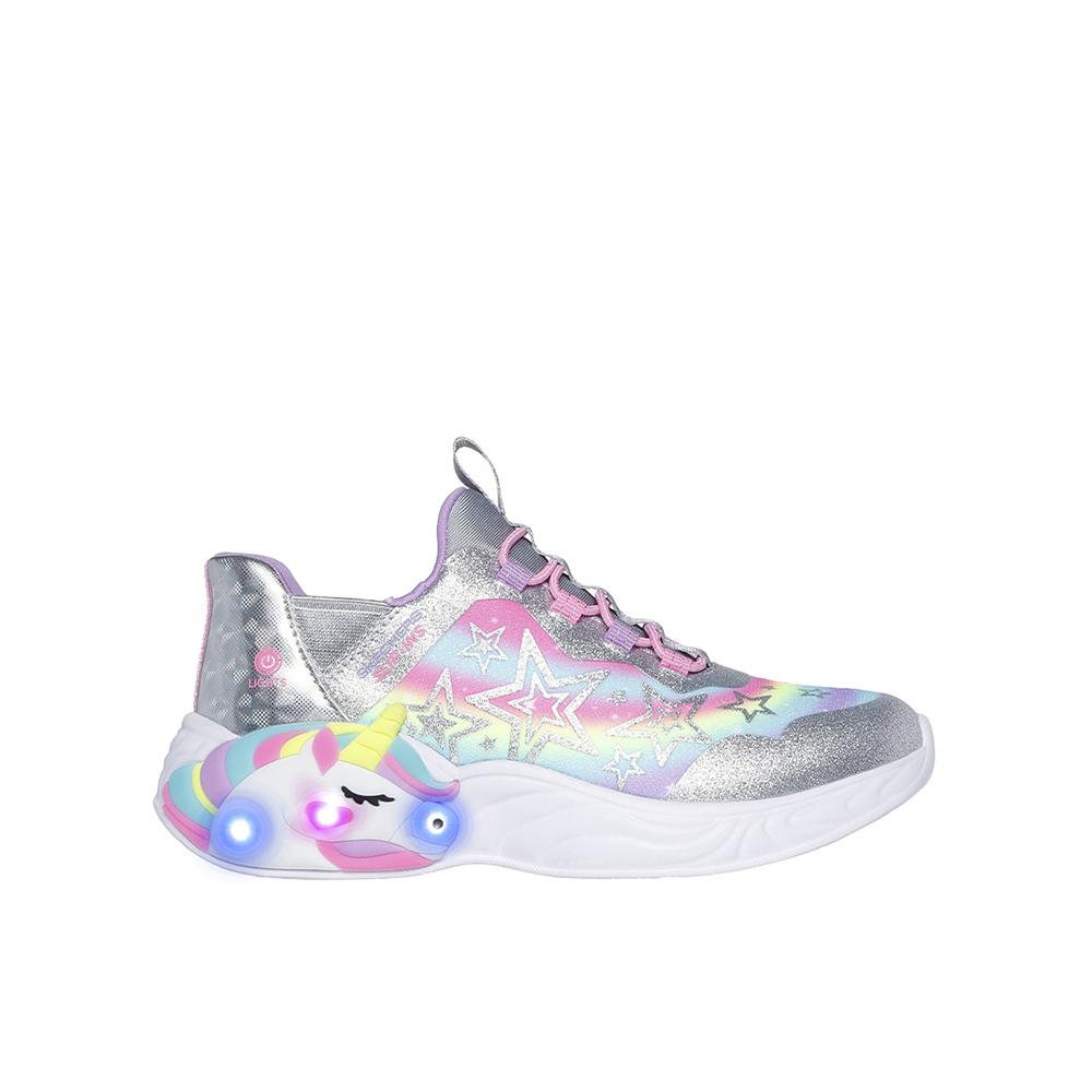 Skechers UNICORN DREAMS Zapatillas deportivas para niña grises en sintético 83588