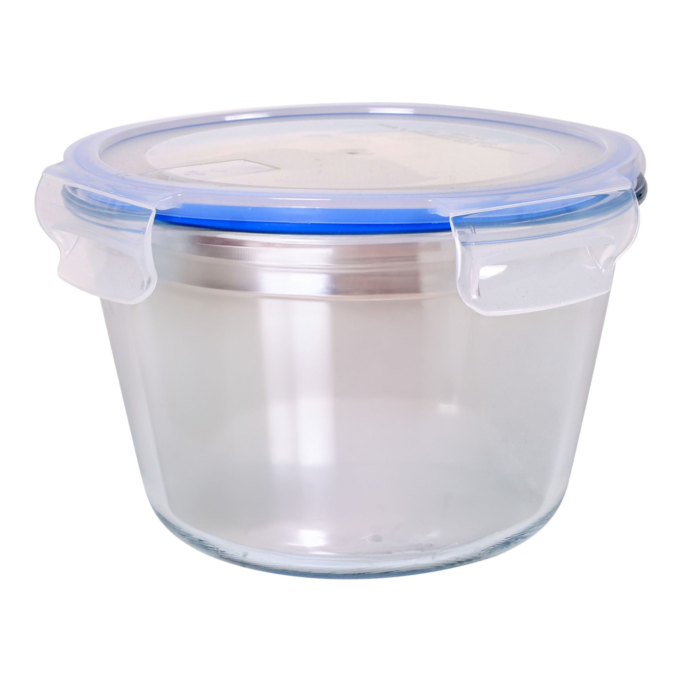 QUTTIN - Fiambrera Hermética Redonda con Válvula 20.5x20.5x13cm - Ideal para Viajes - Fiambrera Compacta y Segura para Alimentos Frescos | Amystyle