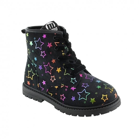 Botines Mustang Stelar Negro Mustang IMUS23H13