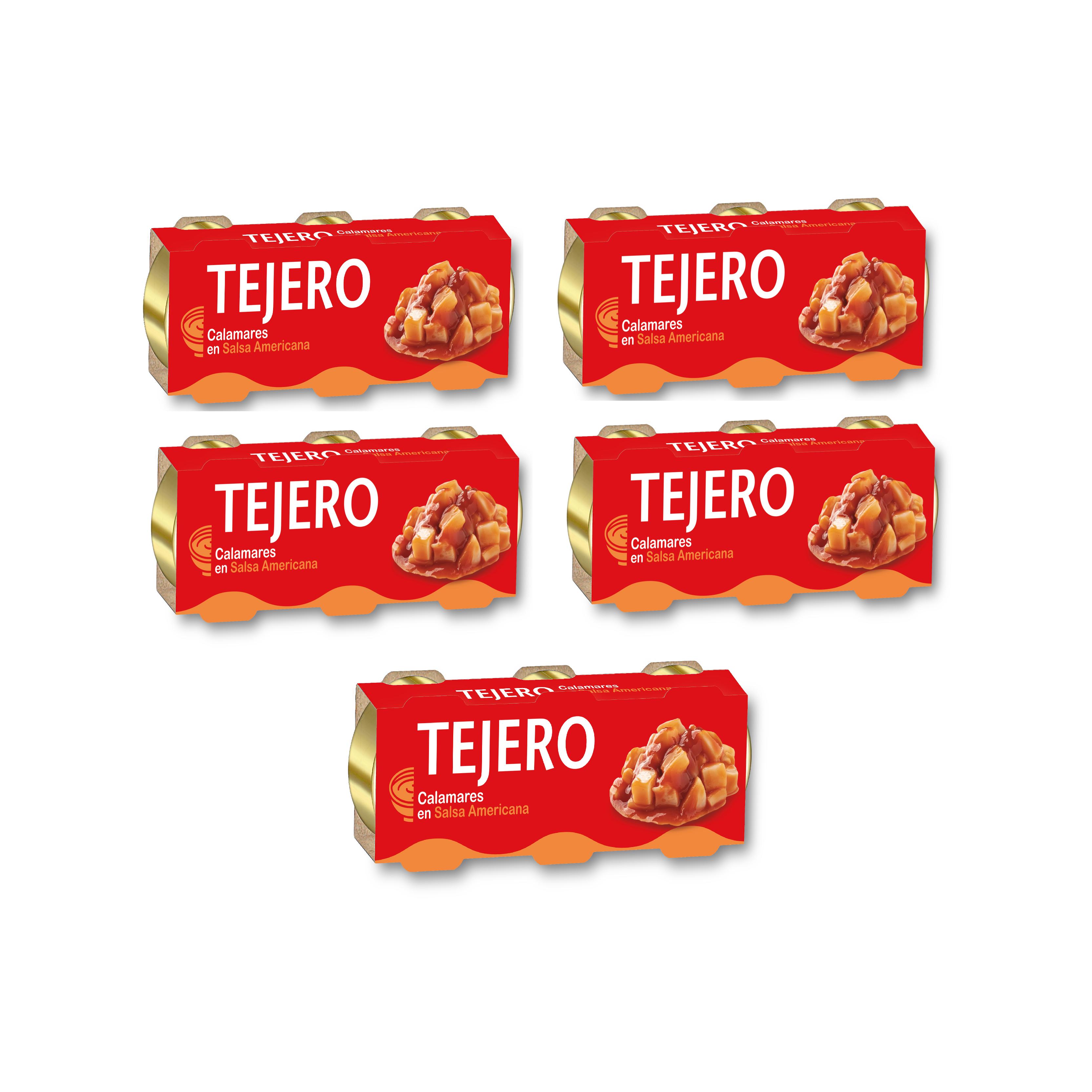 Calamares Salsa Americana TEJERO PACK 3x80gr. (240gr.)