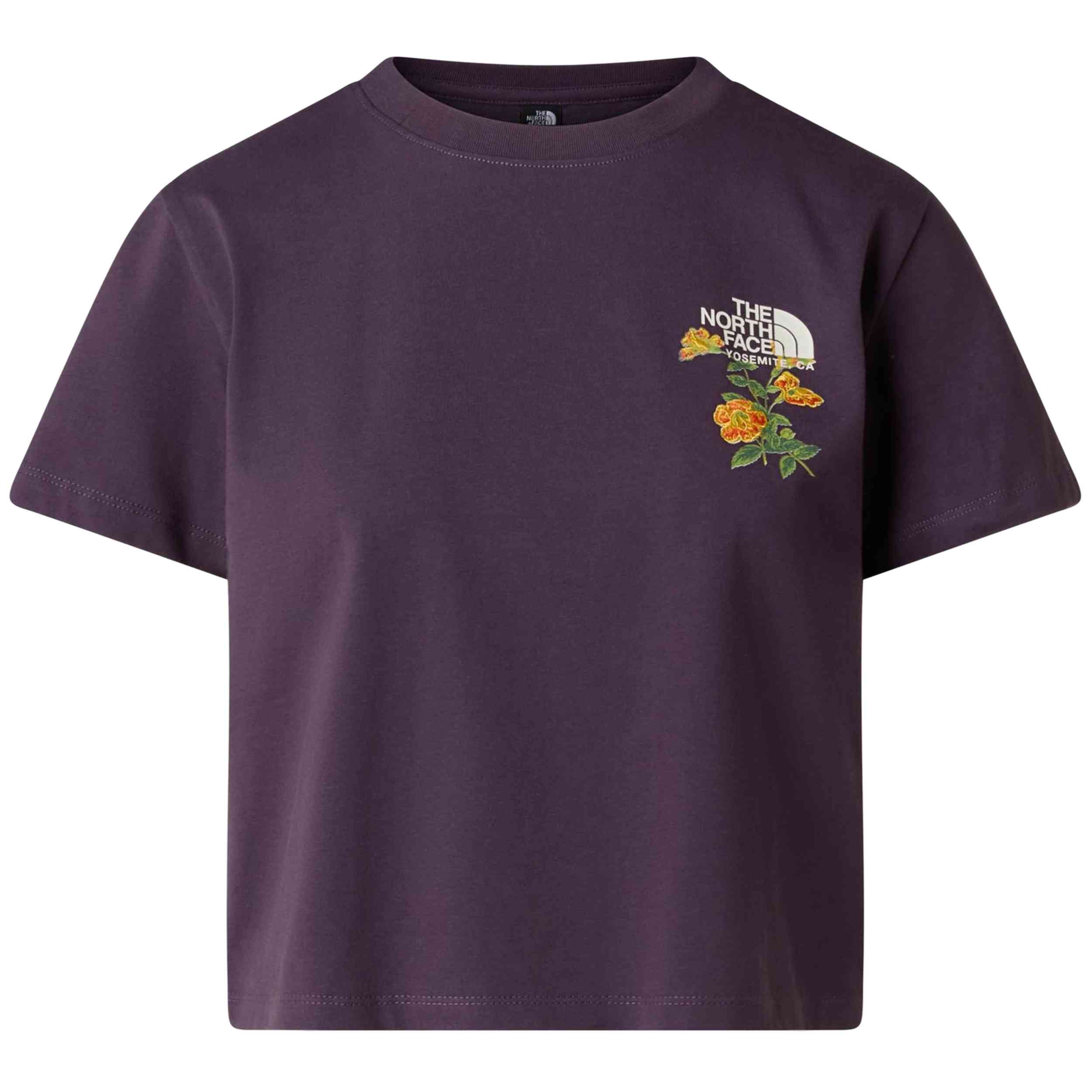 Camiseta De Manga Corta The North Face modelo Flora para Mujer en color Morado
