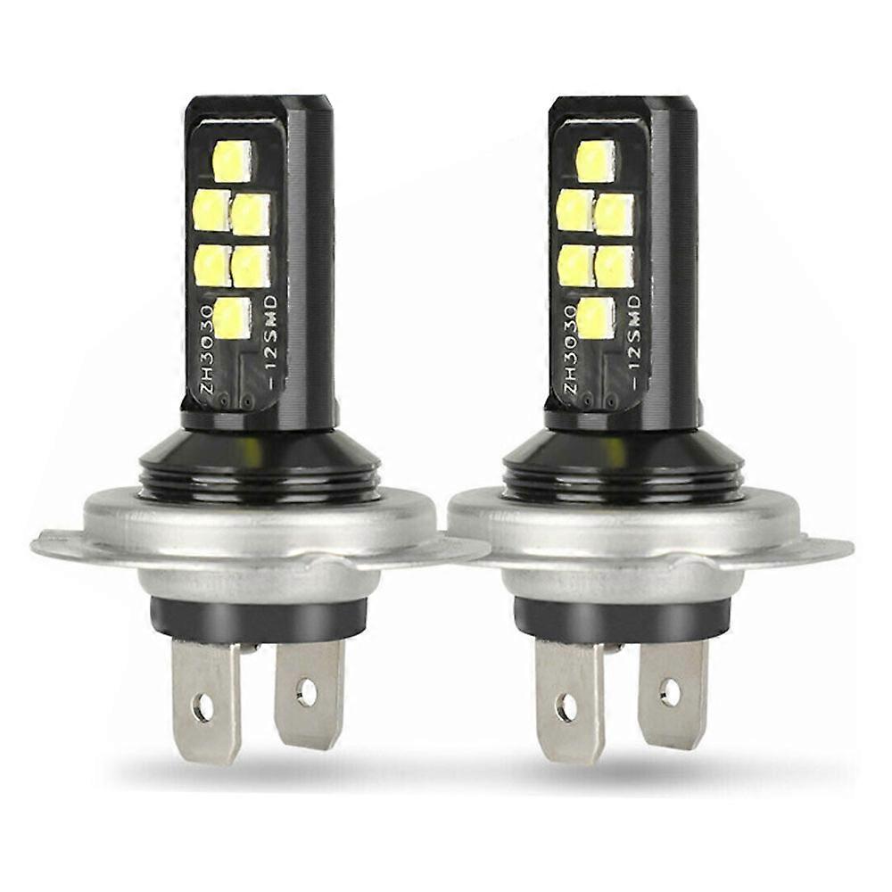 Kit de Bombillas LED H7 para Faros Delanteros, Luz Alta/Baja, 220W, 60000lm, Súper Brillante, 6000K Blanco (2 unidades)