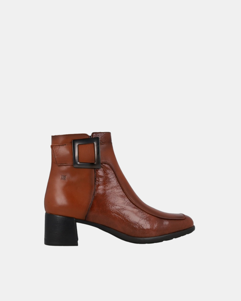 DORKING D9199 Botines Mujer Marrón