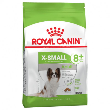 Royal Canin – Pienso para perros Royal Canin X-Small Adult 8+ 1,5 kg.