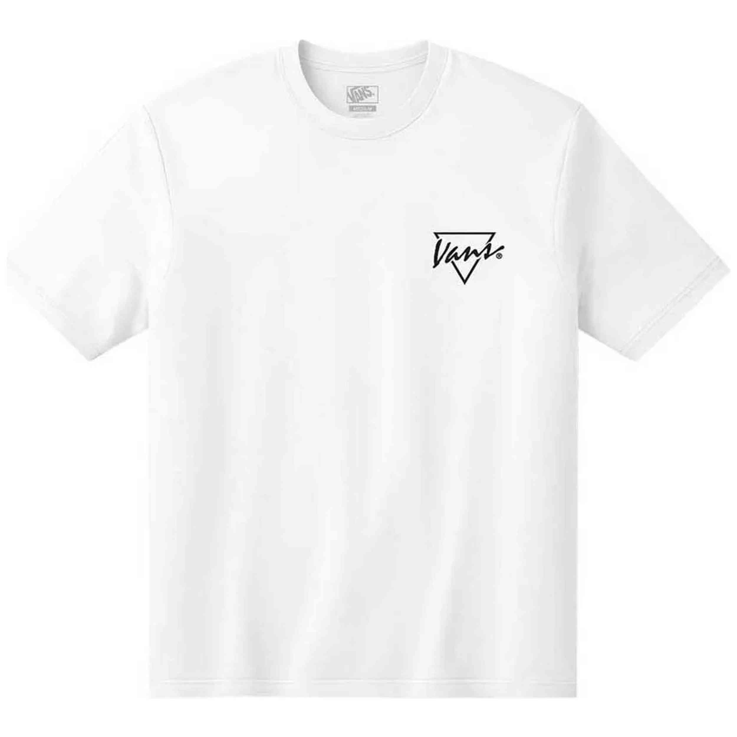 Camiseta De Manga Corta Vans modelo Palm Drive SS White para hombre y mujer en color Blanco