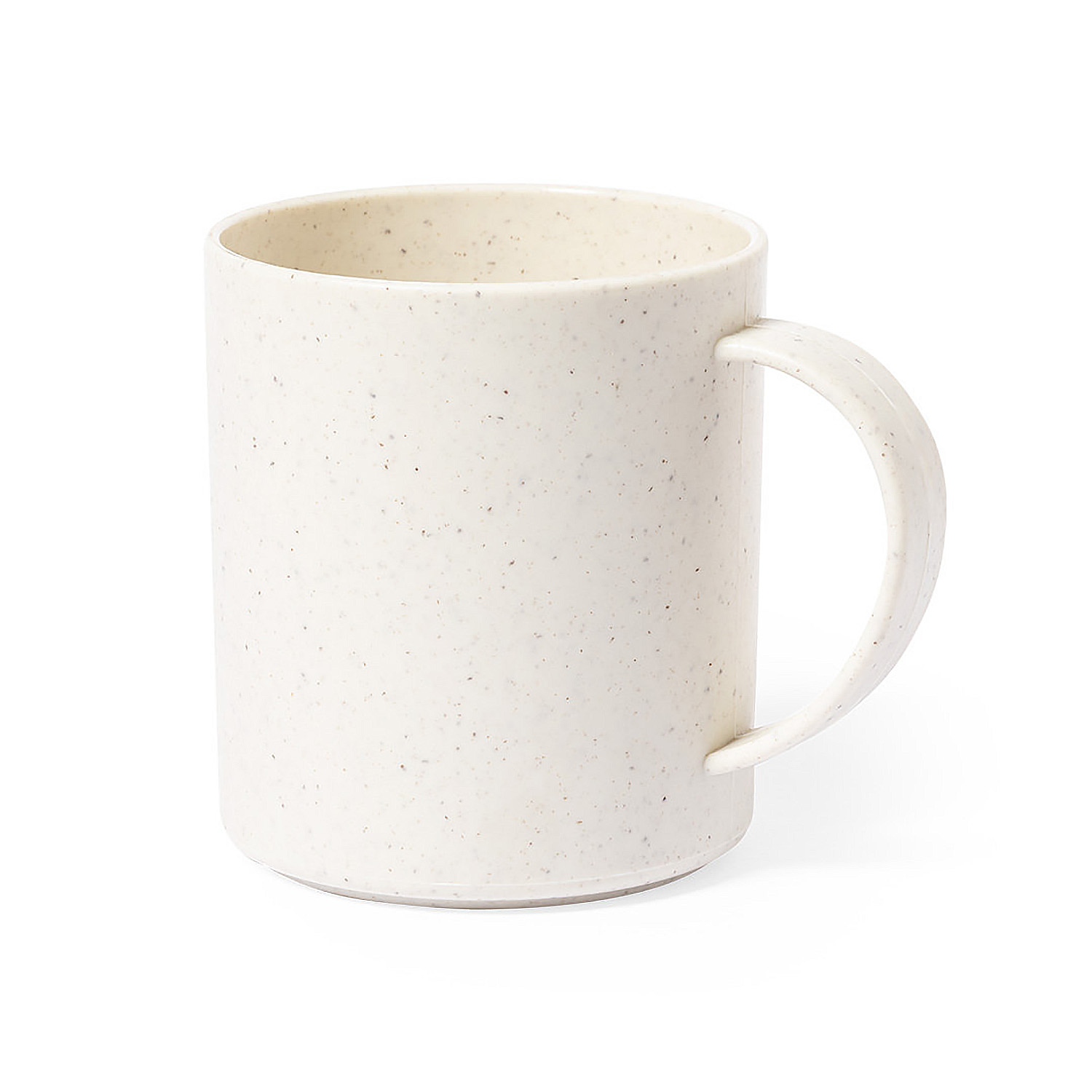 DAM  Taza 350 ml PP veteado 7,9x7,9x8,8 Cm. Color: Beige