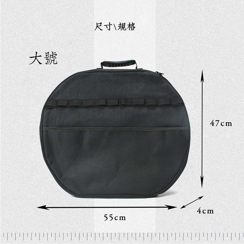CA Bolsa de almacenamiento para sartenes de exterior, bolsa de almacenamiento gruesa para sartenes de piedra medicinal para barbacoa