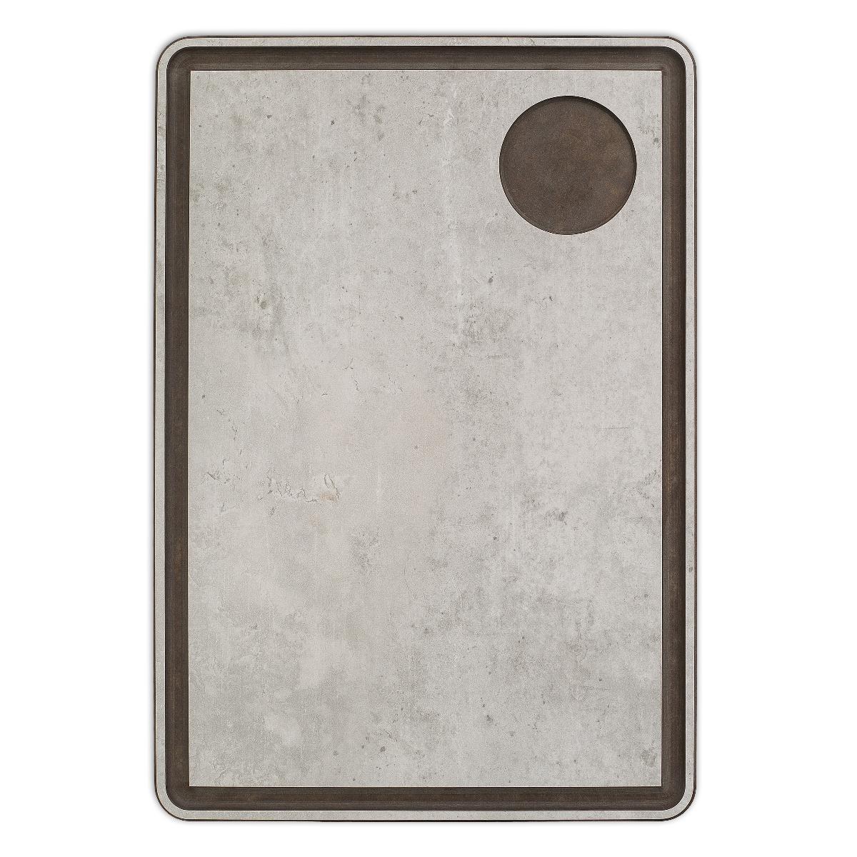 Arcos Tablas de Cocina - Tabla de Salsas Antideslizante para Cuchillos - Fibra de Celulosa y Resina, Resistente al Lavavajillas, 33x23 cm, 6.5 mm Espesor, Blanco
