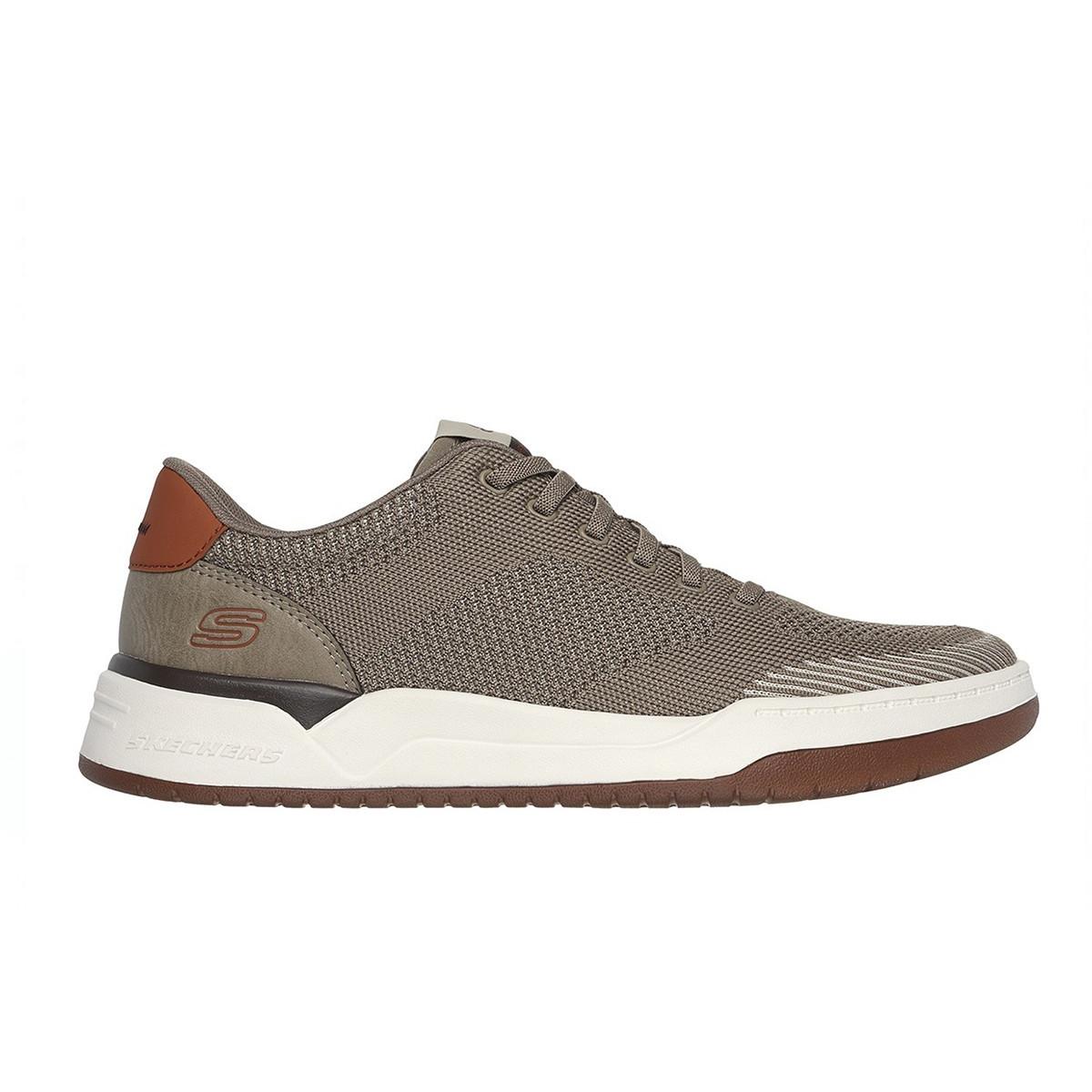 Deportivo Tela Hombre Skechers 210793 Taupe