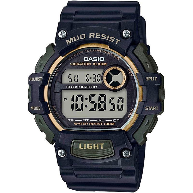 Casio Trt-110h-1a2vef Collection Reloj Para Para Hombre Color Negro