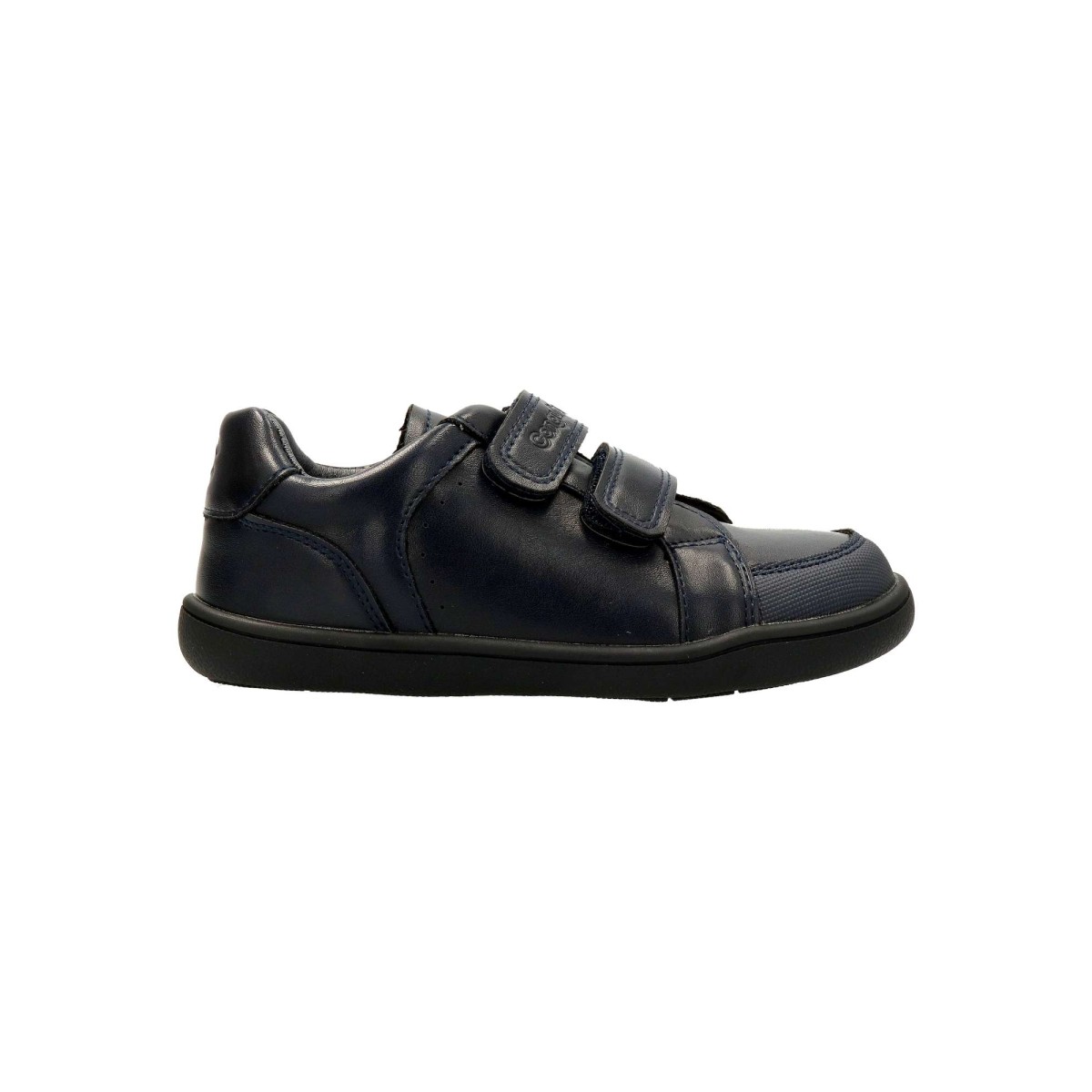 Conguitos - Zapatillas colegiales barefoot CONGUITOS para niños, zero drop y puntera ancha, suela flexible de TPR con cierre adherente y plantilla extraíble