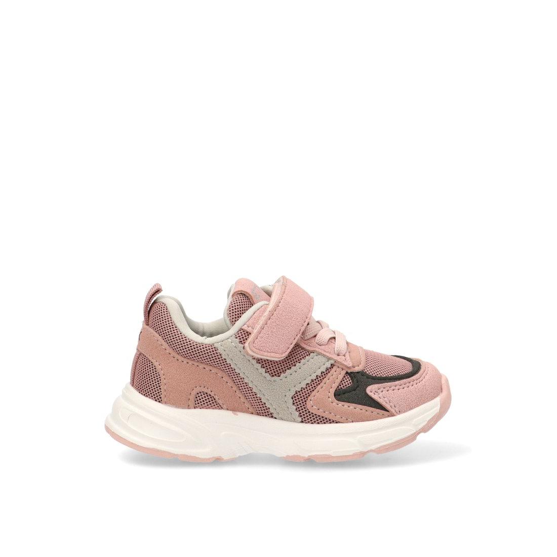 DEPORTIVA VELCRO OSLO 52451 ETIKA KIDS, NIÑA ROSA