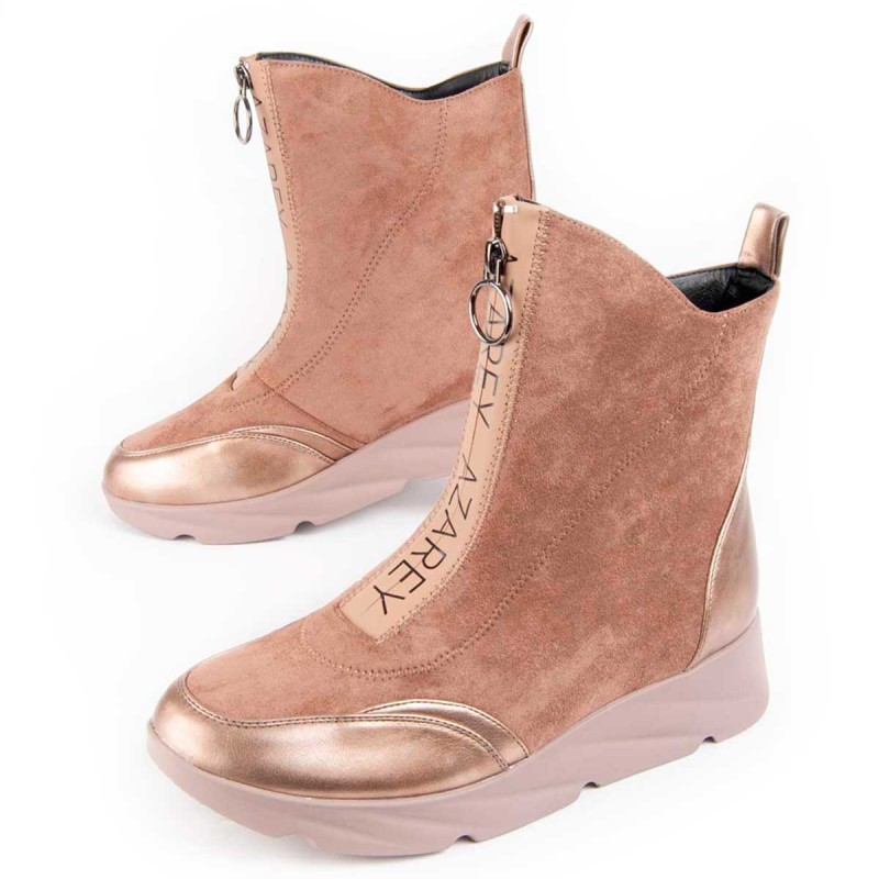 Botín De Cuña Para Mujer.  Montevita  Calig6  100967