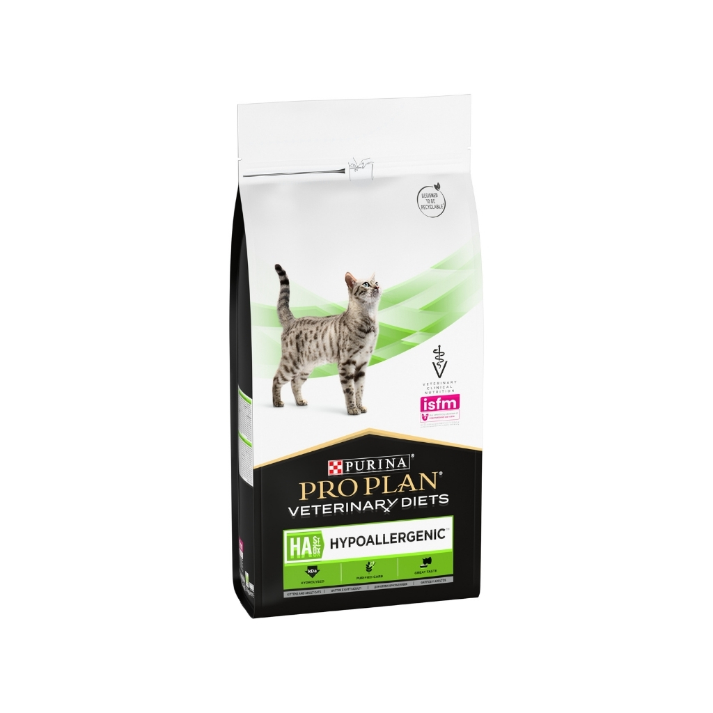 Purina Pro Plan Veterinary Diets – Pienso para gatitos y gatos adultos Purina Pro Plan Hypoallergenic Dietas Veterinarias. 3,5 Kg
