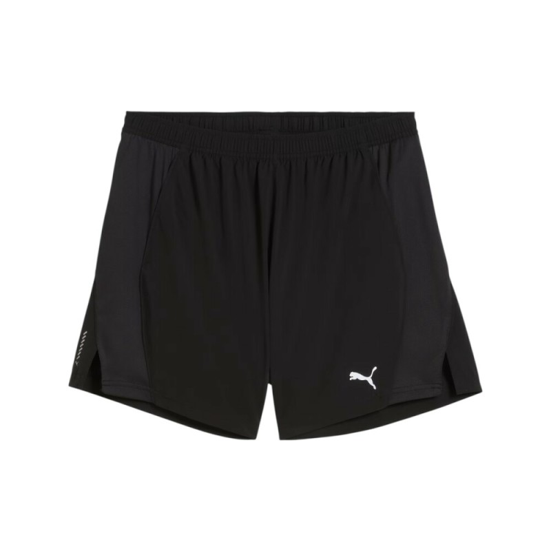 Short Running Negro Puma Negro Hombre