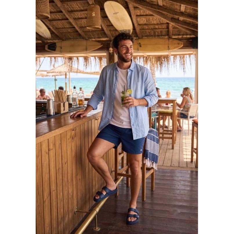 Chanclas Sandalias Playa Pepe Jeans - Hombre - Suela Plana - Modelo Pms700011 - Color Marino