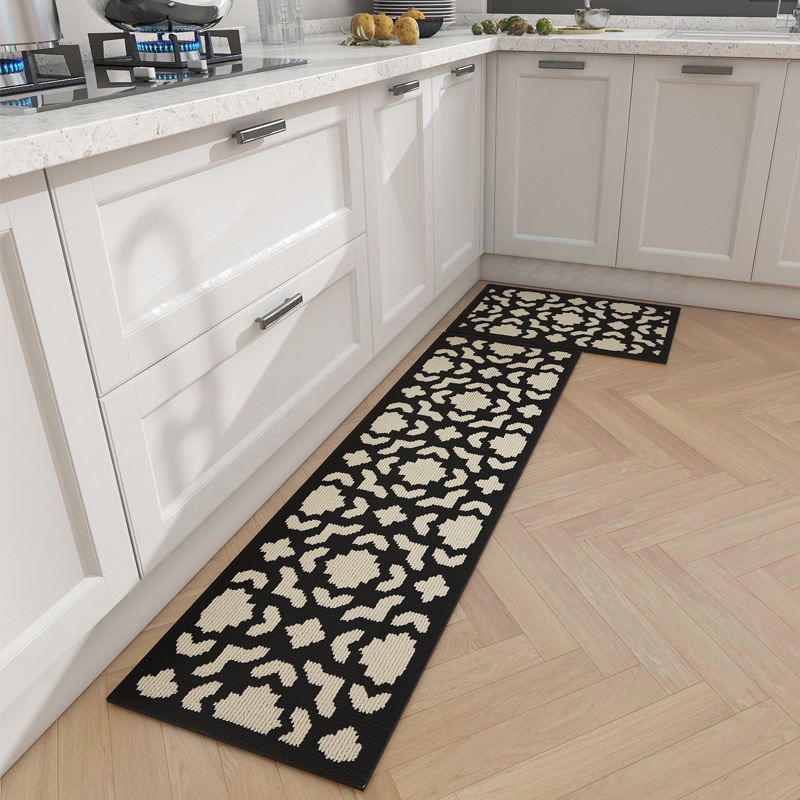 TK Alfombra De Cocina Absorbente Y Resistente a La Grasa Alfombra De Máquina Lavable Larga Alfombra Anti-resbaladiza Para Puerta