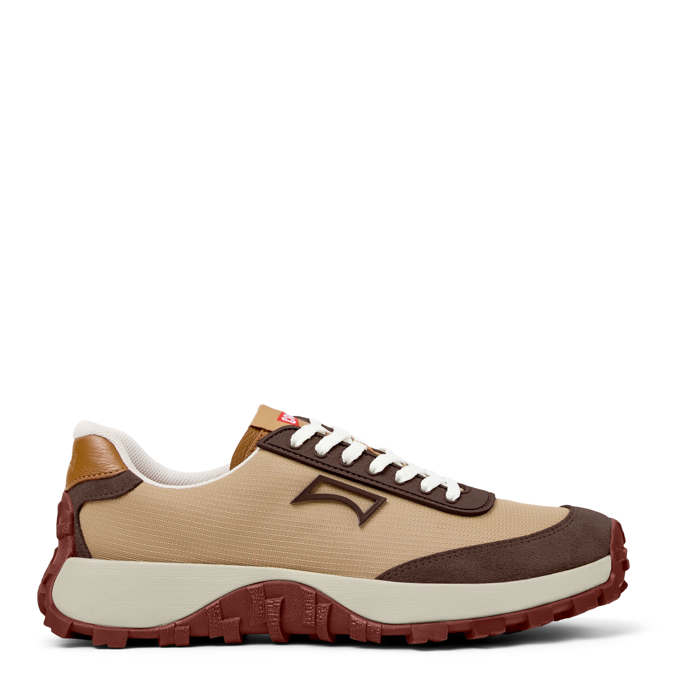 Camper Zapatillas de textil y nobuk marrones K201462-062-210 , para Mujer
