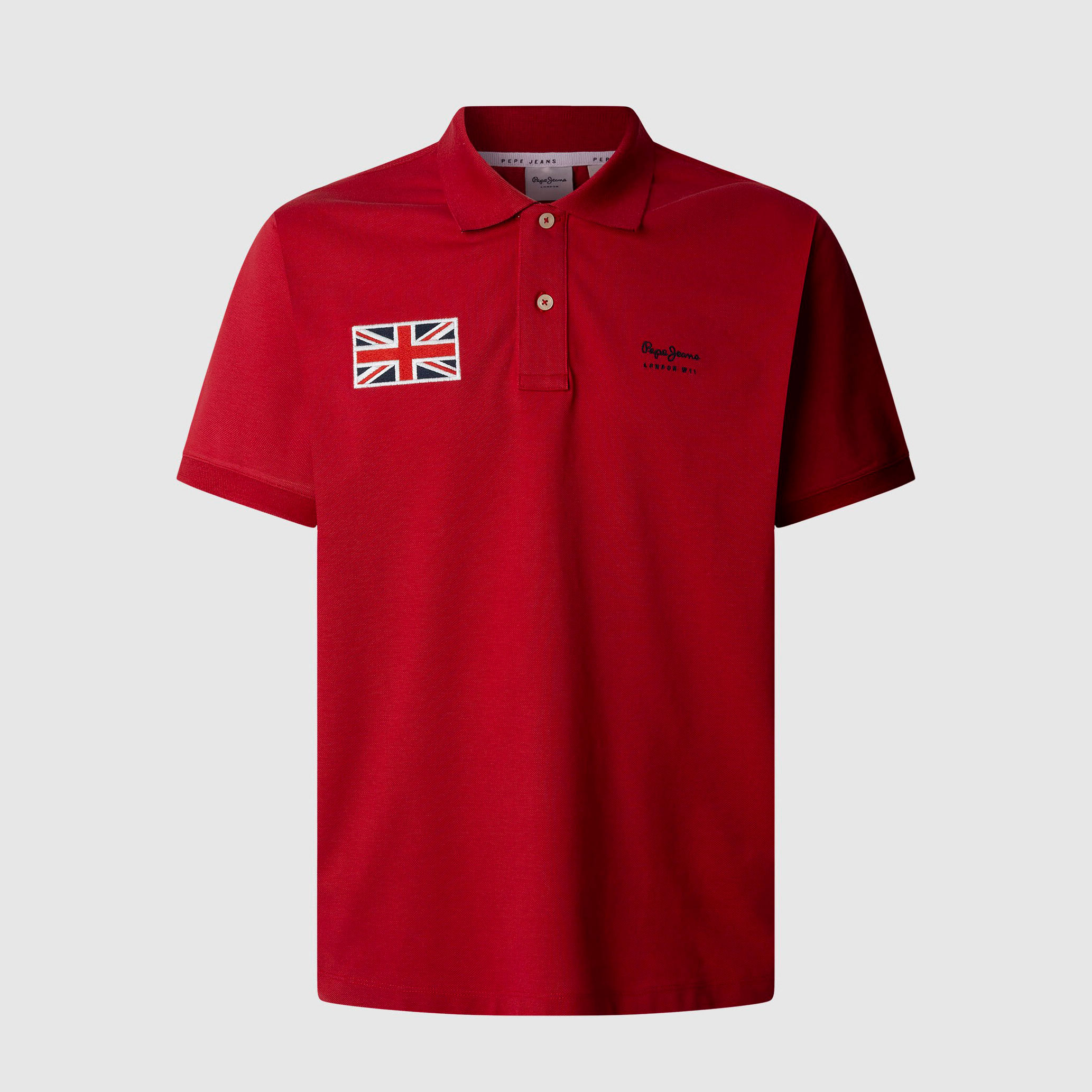 Pepe Jeans Polo Union Polo Rojo PM542252-285 , para Hombre