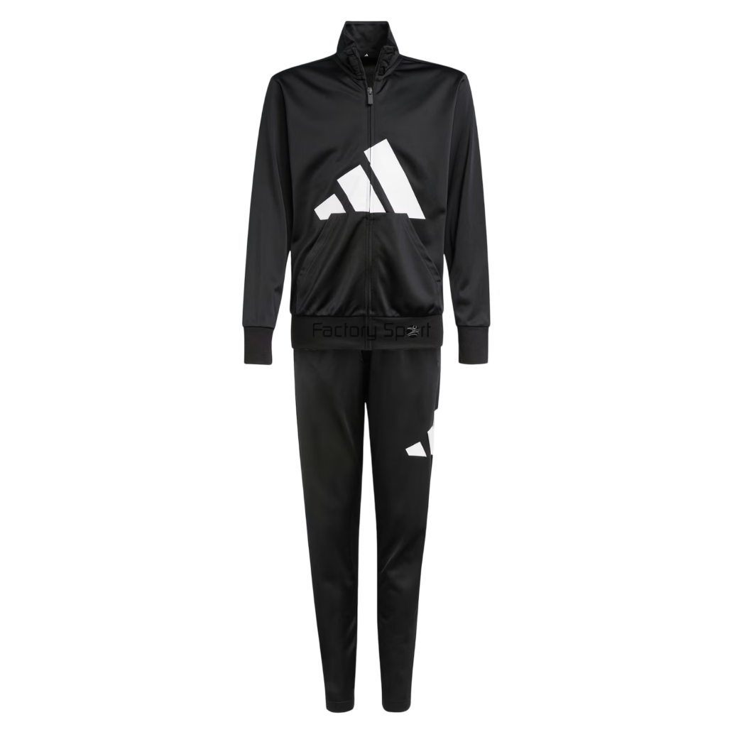 ADIDAS J BL TR TS 205 CHANDAL POLIESTE NEGRO/BLANCO PARA NIÑO