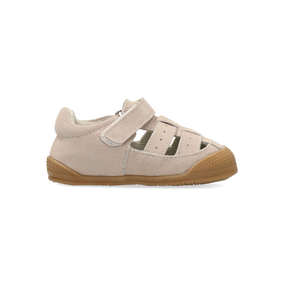 Peke's by Vanessa - Sandalias cangrejeras barefoot para niños, de piel, con amplitud en los dedos y suela fina zero drop
