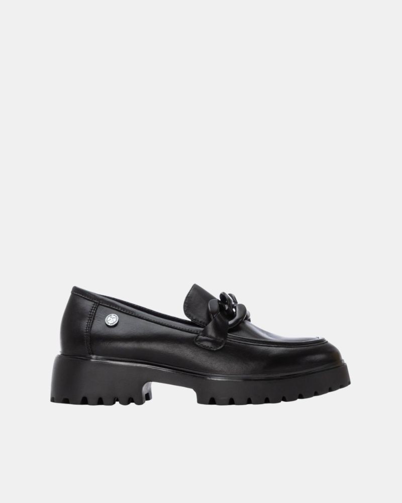 XTI 144491 Zapatos Mocasines Mujer Negro