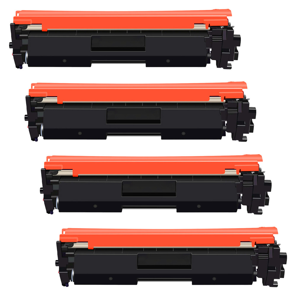 4x CF230X toner CON CHIP para HP LaserJet Pro M203dw, M227fdw, M203DN M227SDN