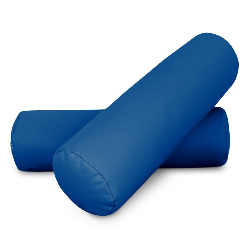 Cojin rodillo 50x15 Azul HAPPERS - Cómodo, ligero y resistente. Make it Happers®