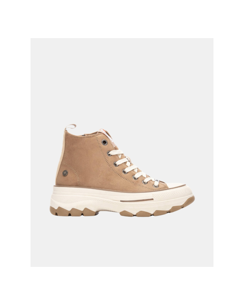 REFRESH 173078 Zapatillas Altas Mujer Taupe