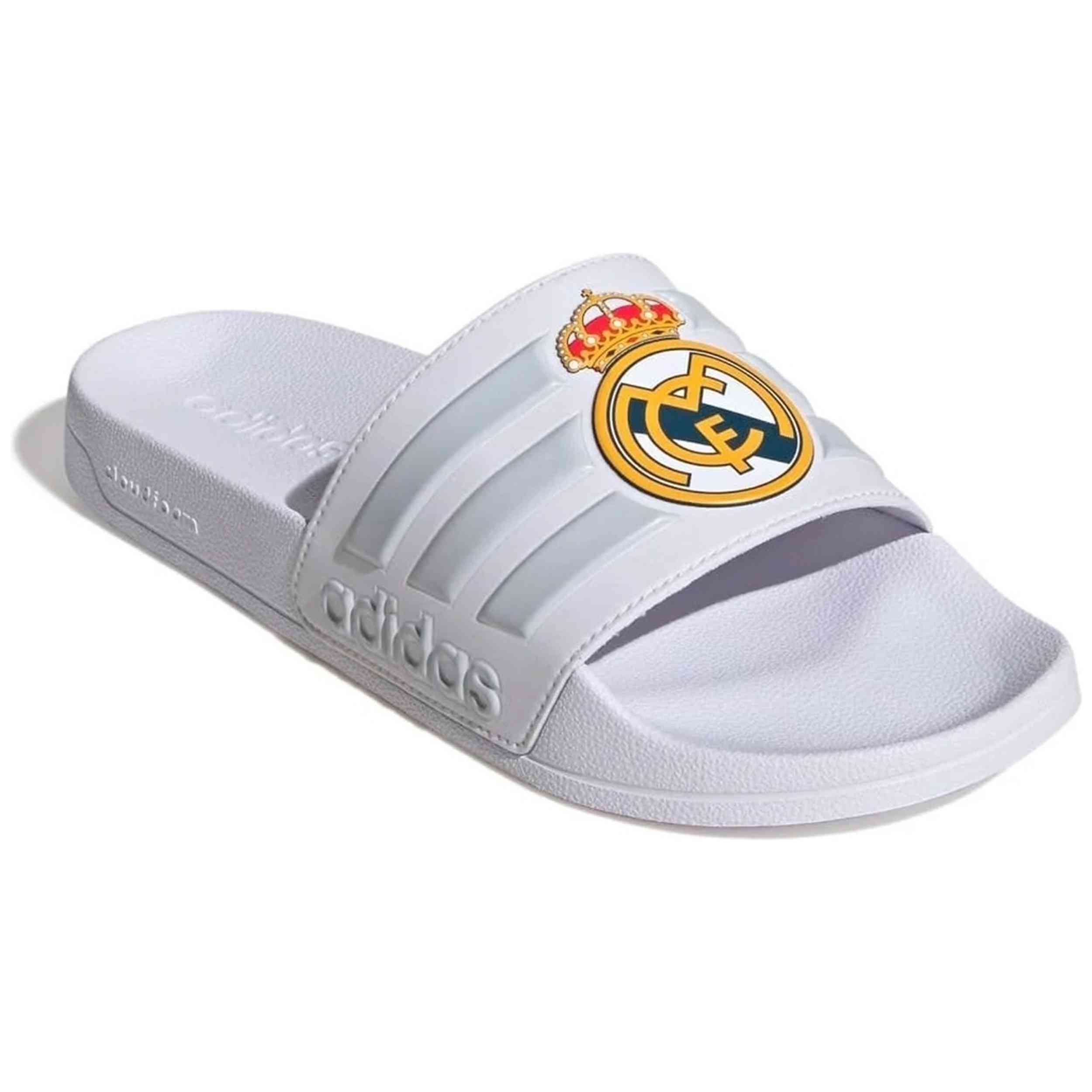 Chanclas Adidas modelo JS4863-ADILETTE-SHOWER-REAL-MADRID para Hombre en color Blanco