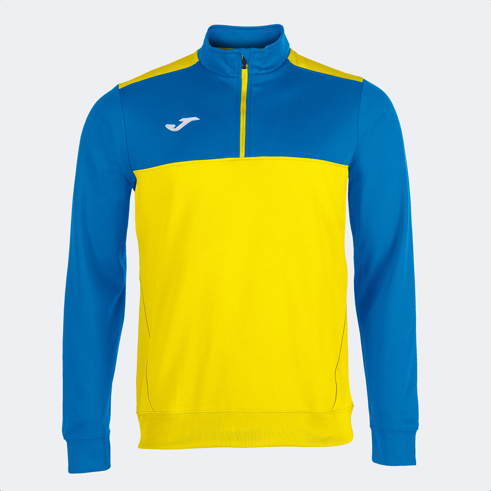 JOMA SUDADERA 1/2 CREMALLERA WINNER AMARILLO ROYAL Talla 6XS Niño Junior